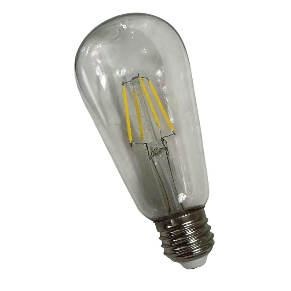 Vintage LED Edison Filament Light Bulb ST64 4W Dimmable Daylight White 4000K E26